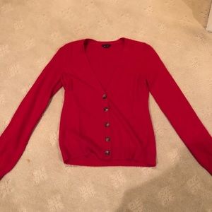 Theory red cashmere sweater - brand new
